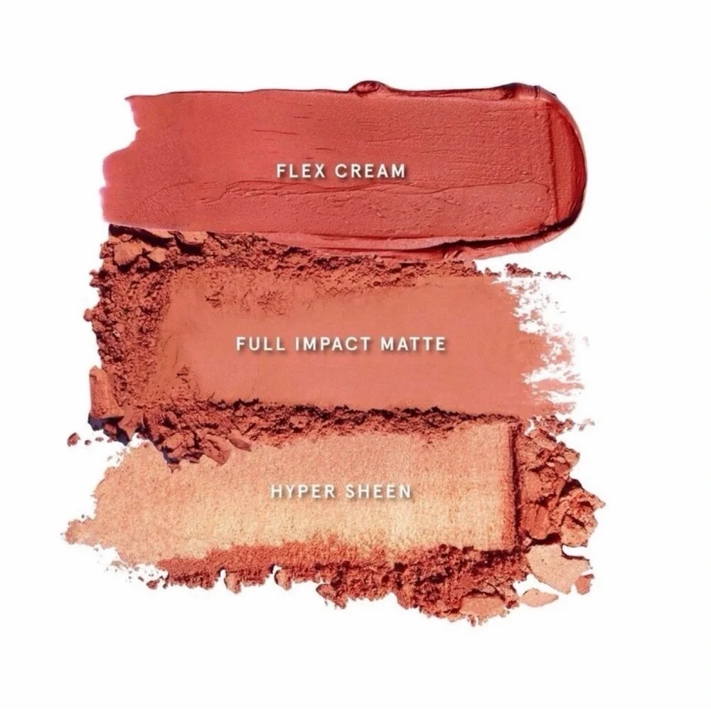 One / Size by Patrick Starrr Cheek Clapper 3D Blush Trio Palette - Freaky Peach